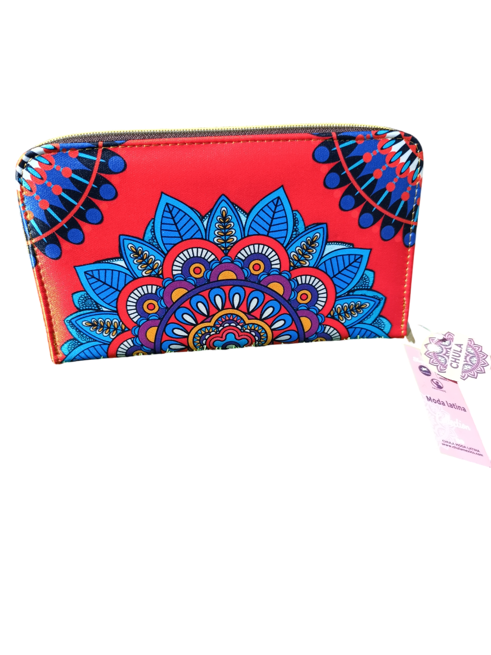 Red Mandala - Maxi Wallet