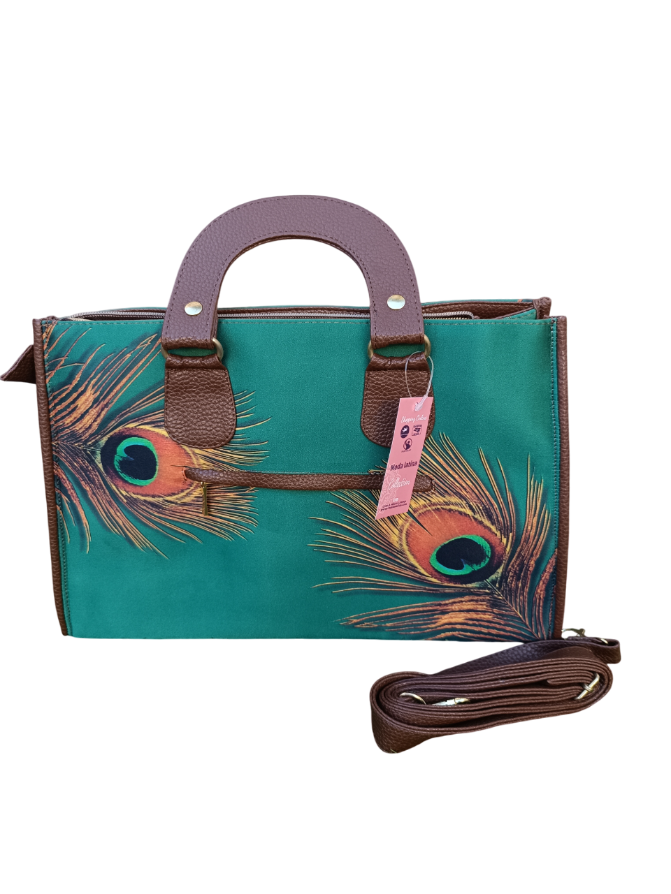 Green Peacock - Basket