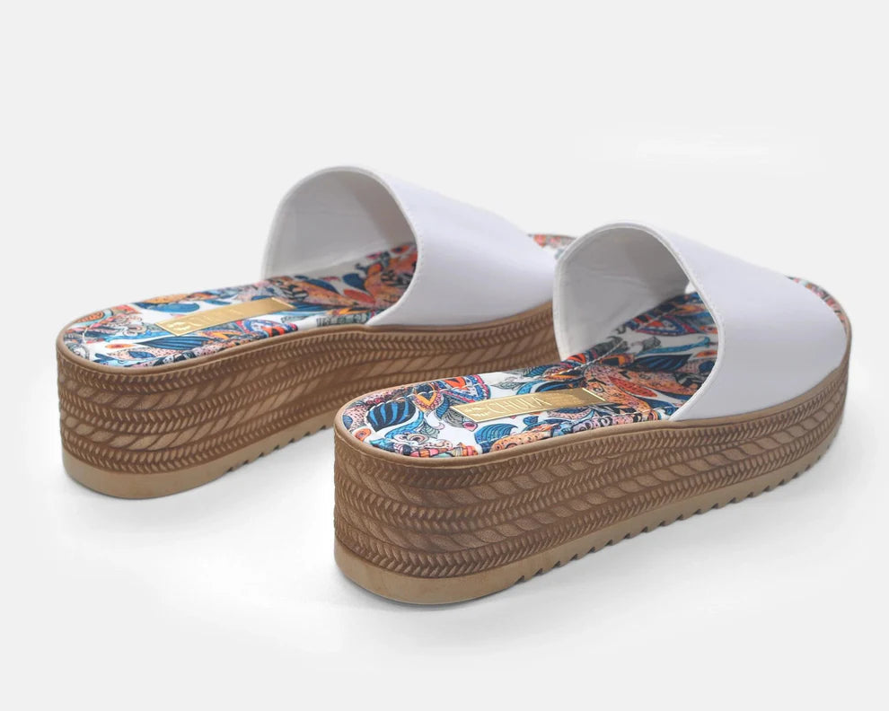 White Platforms - Sandals