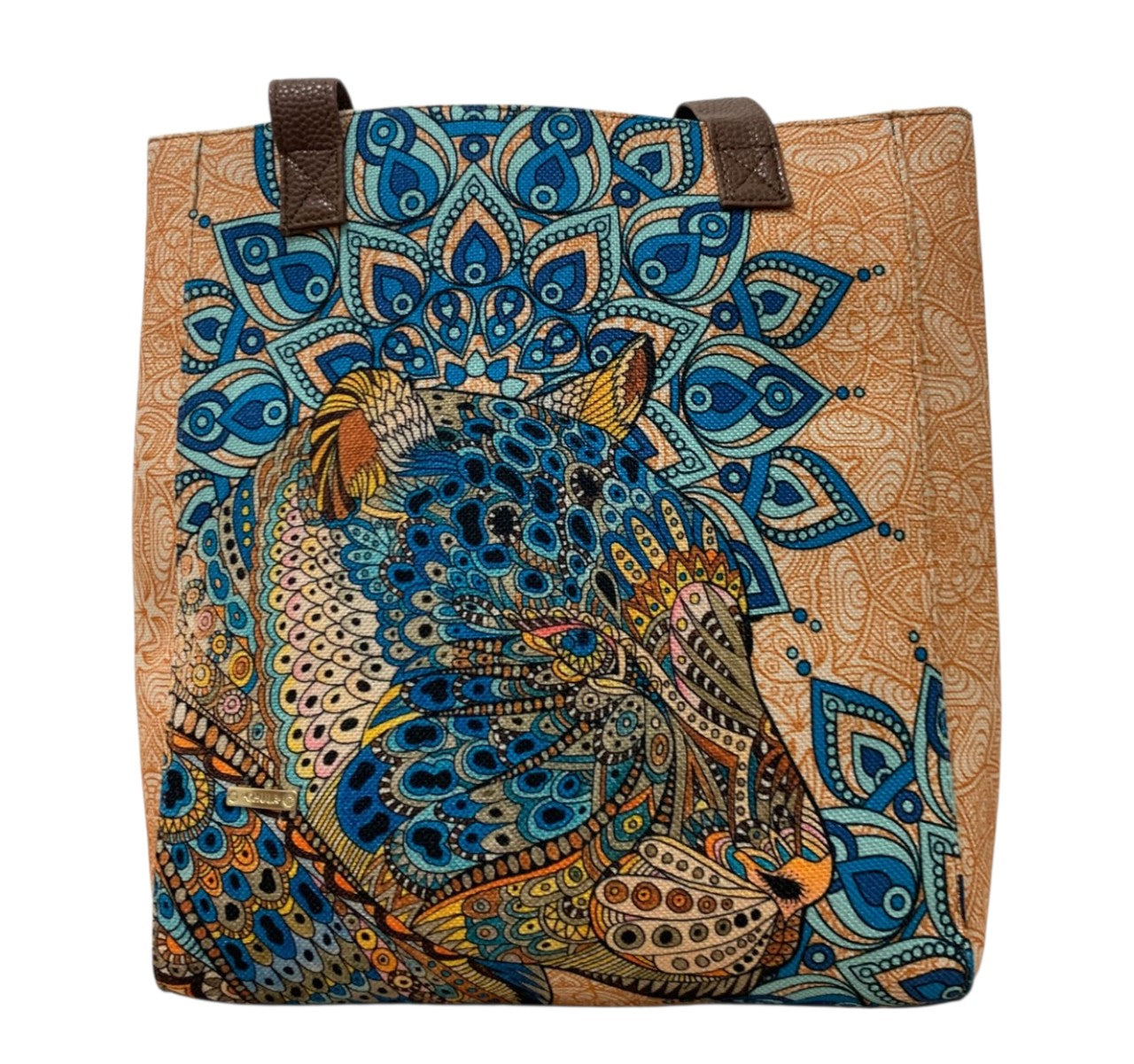 Mandala Animal Tote Bag