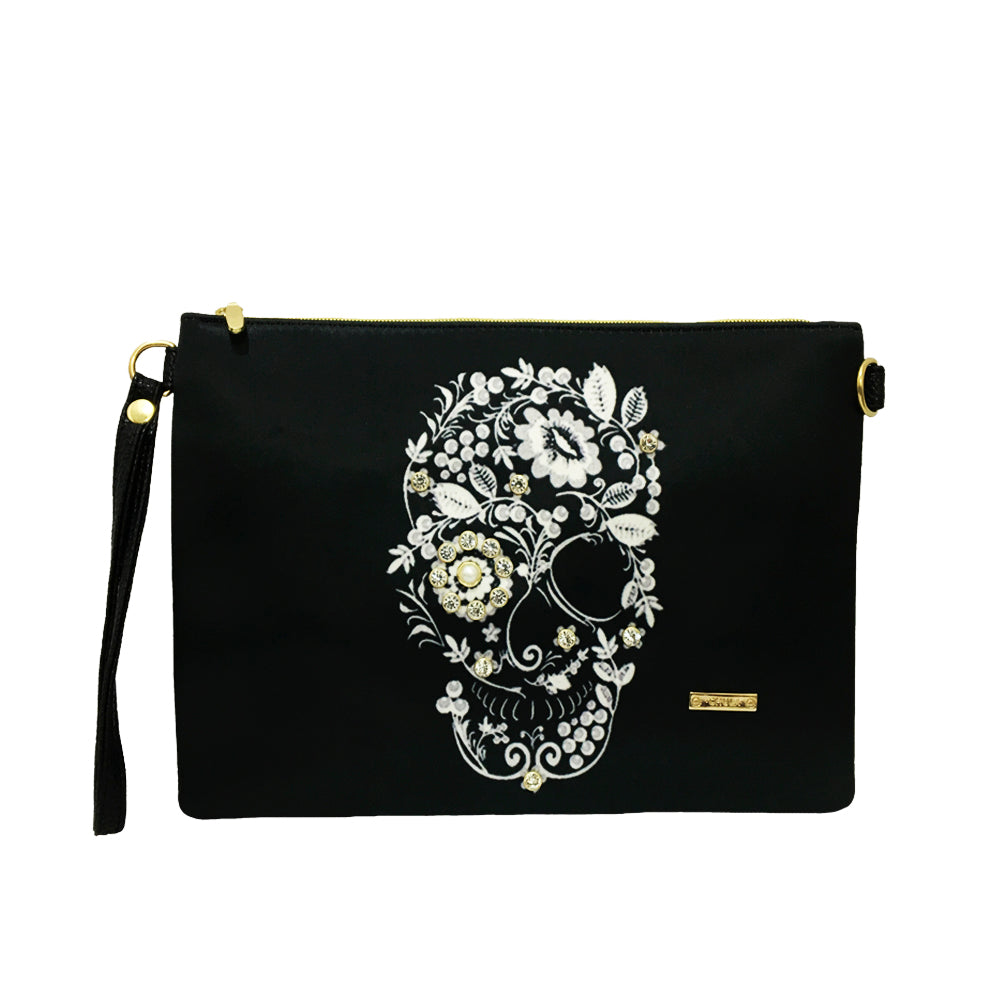 Skull Flowers - Clutch