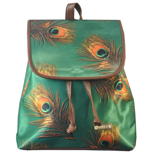 Mochila Verde Pavo Real - Celine