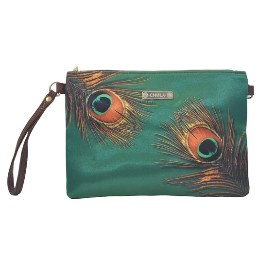 Pavo real verde - Clutch
