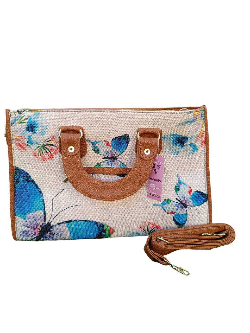 Magenta Butterfly - Basket