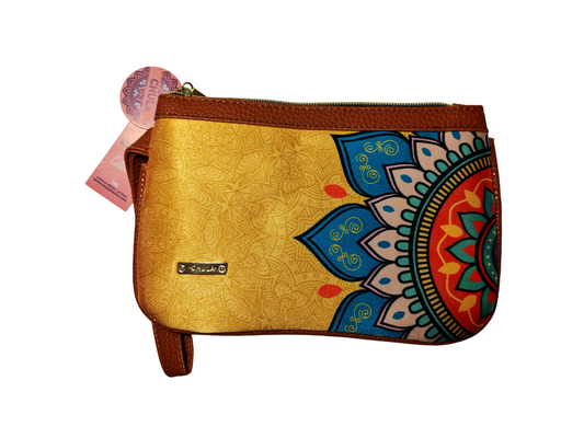 Golden Mandala - Mini Clutch