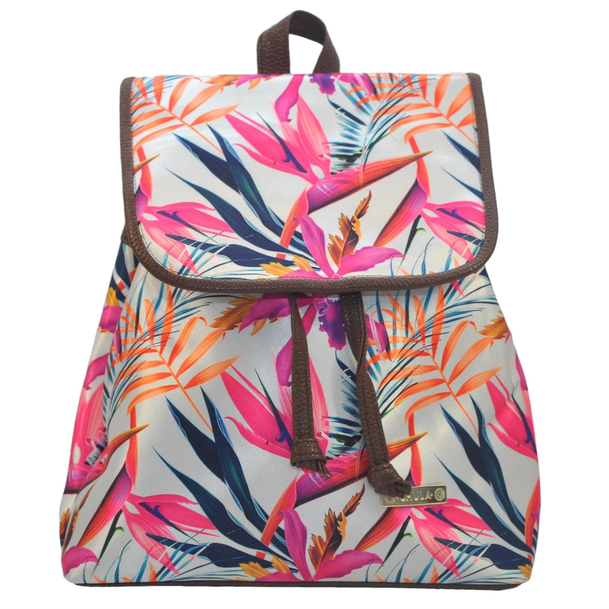 Mochila de Mujer grande BagPack Celine Paraíso de Orquídeas | CHULA Tulum - CHULA Tulum