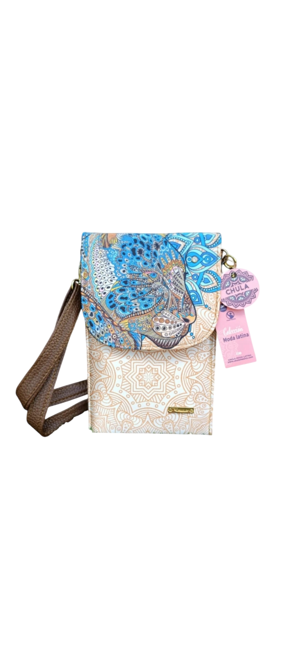 Turquoise Mandala - Amelie Mobile Phone Holder