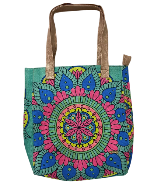 Green Mandala Tote Bag