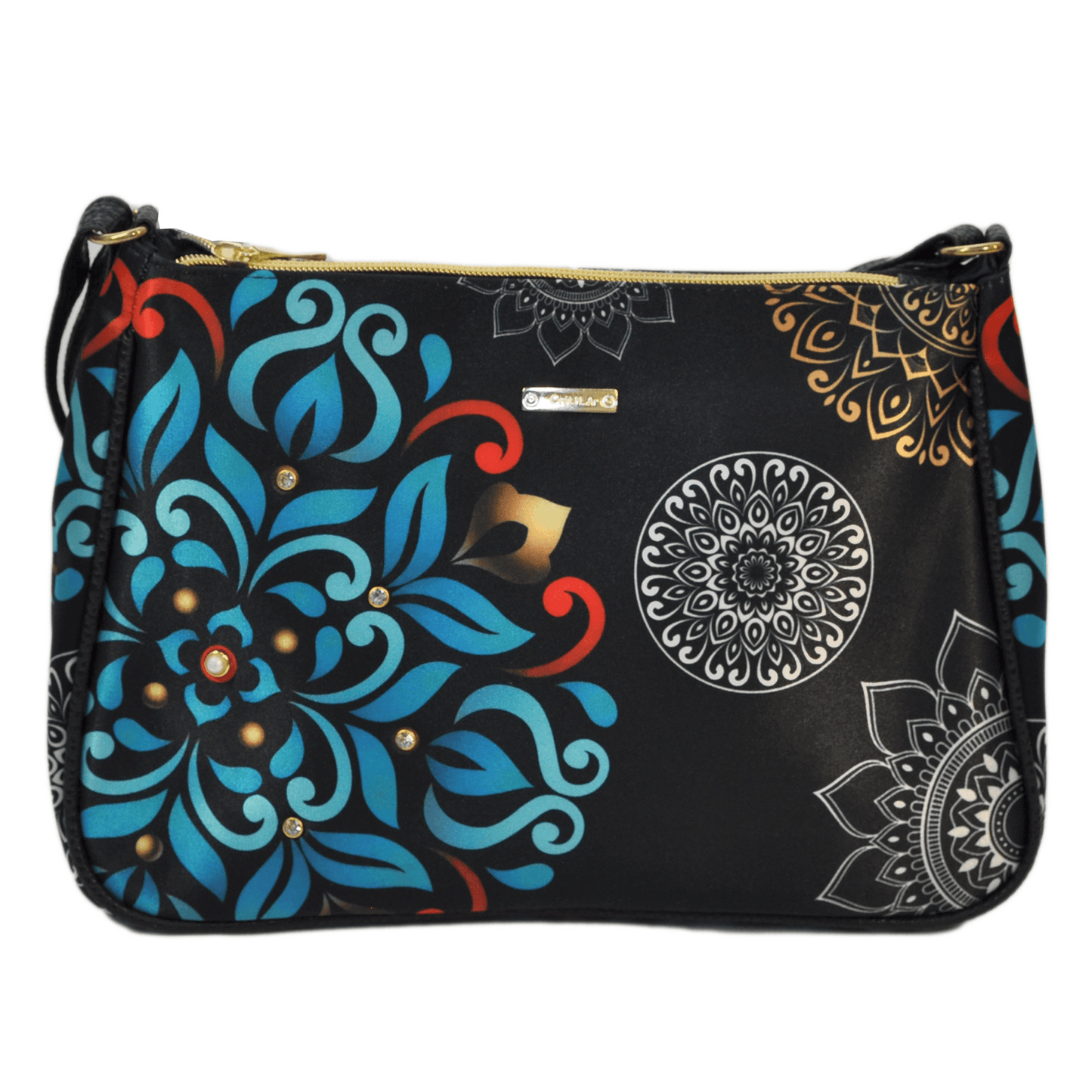 Bolso Bandolera Mediano Iliana Mandala Invernal | CHULA Tulum - CHULA Tulum