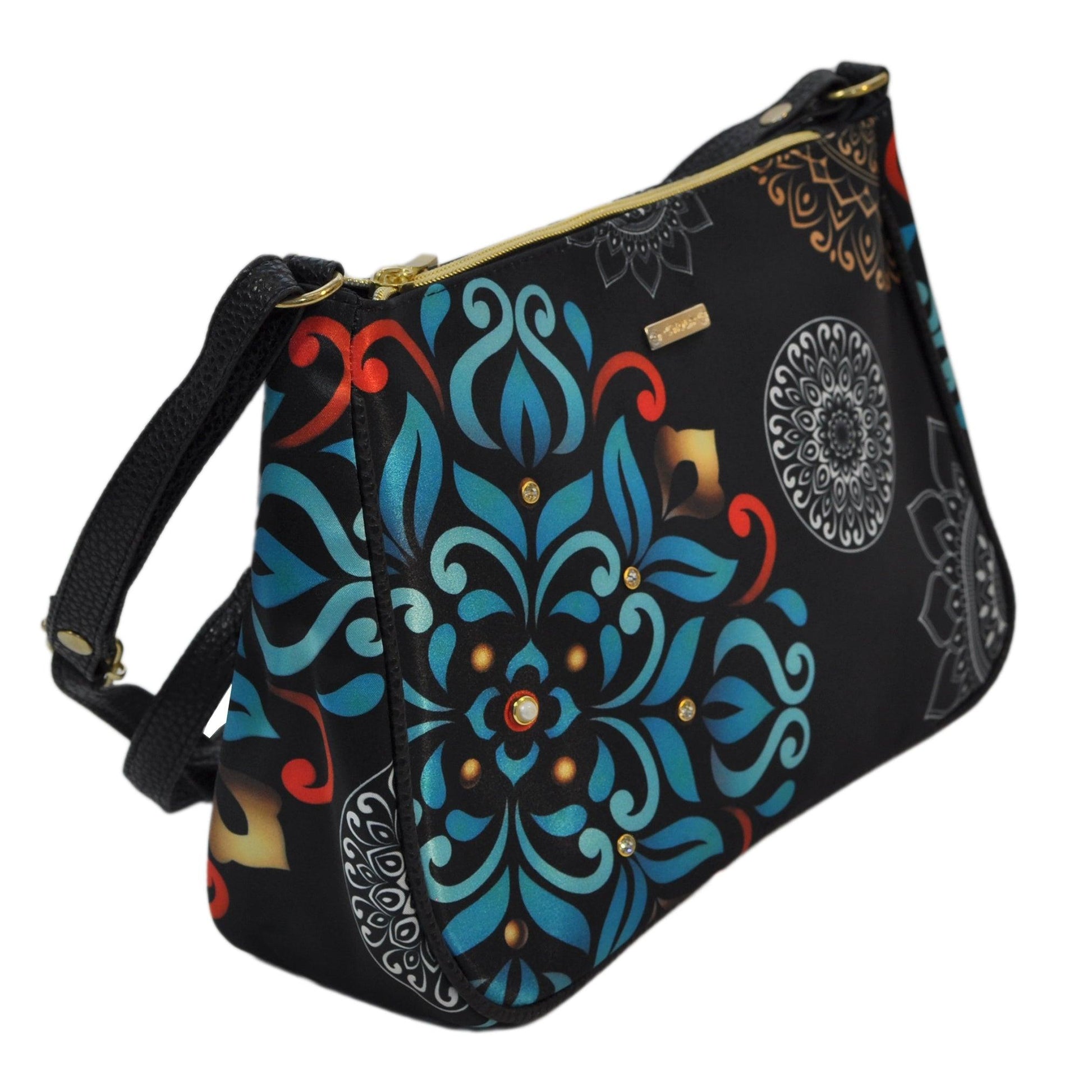 Bolso Bandolera Mediano Iliana Mandala Invernal | CHULA Tulum - CHULA Tulum