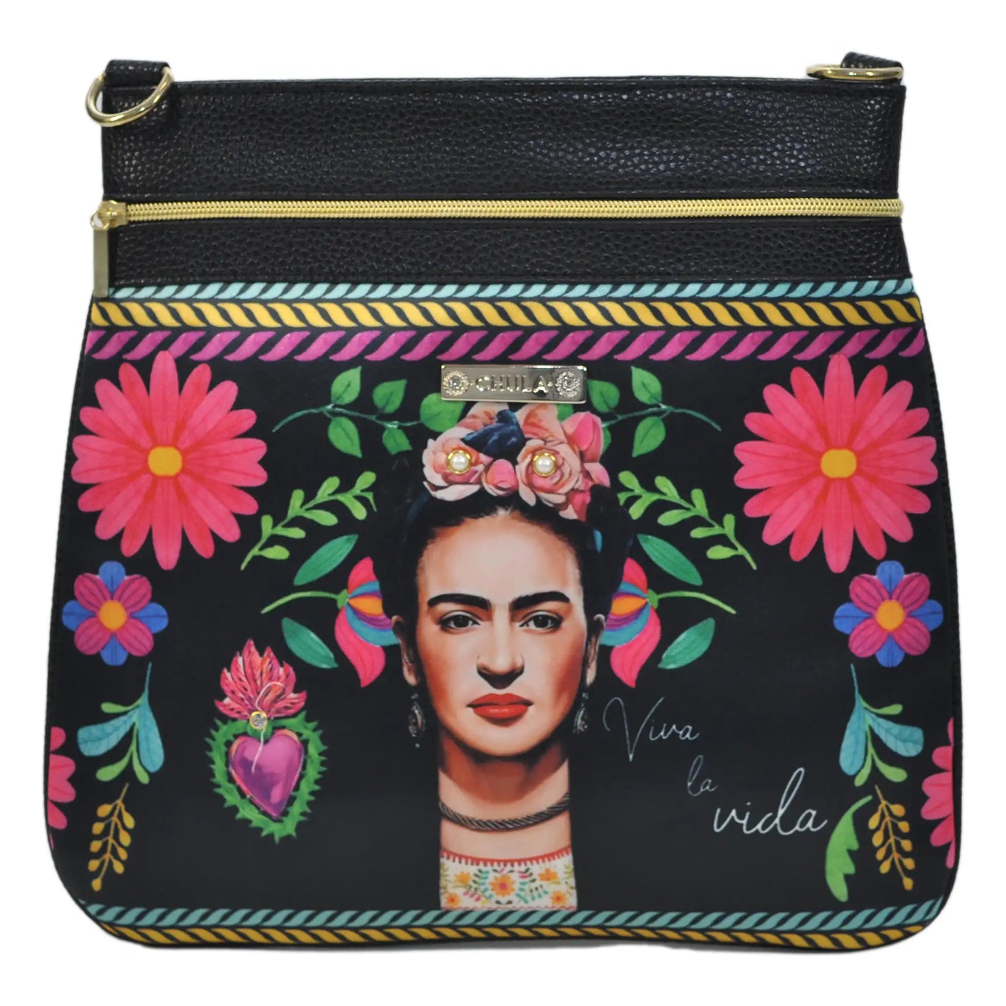 Bolso Bandolera mediano LIA Shoulder Frida Rouse | CHULA Tulum