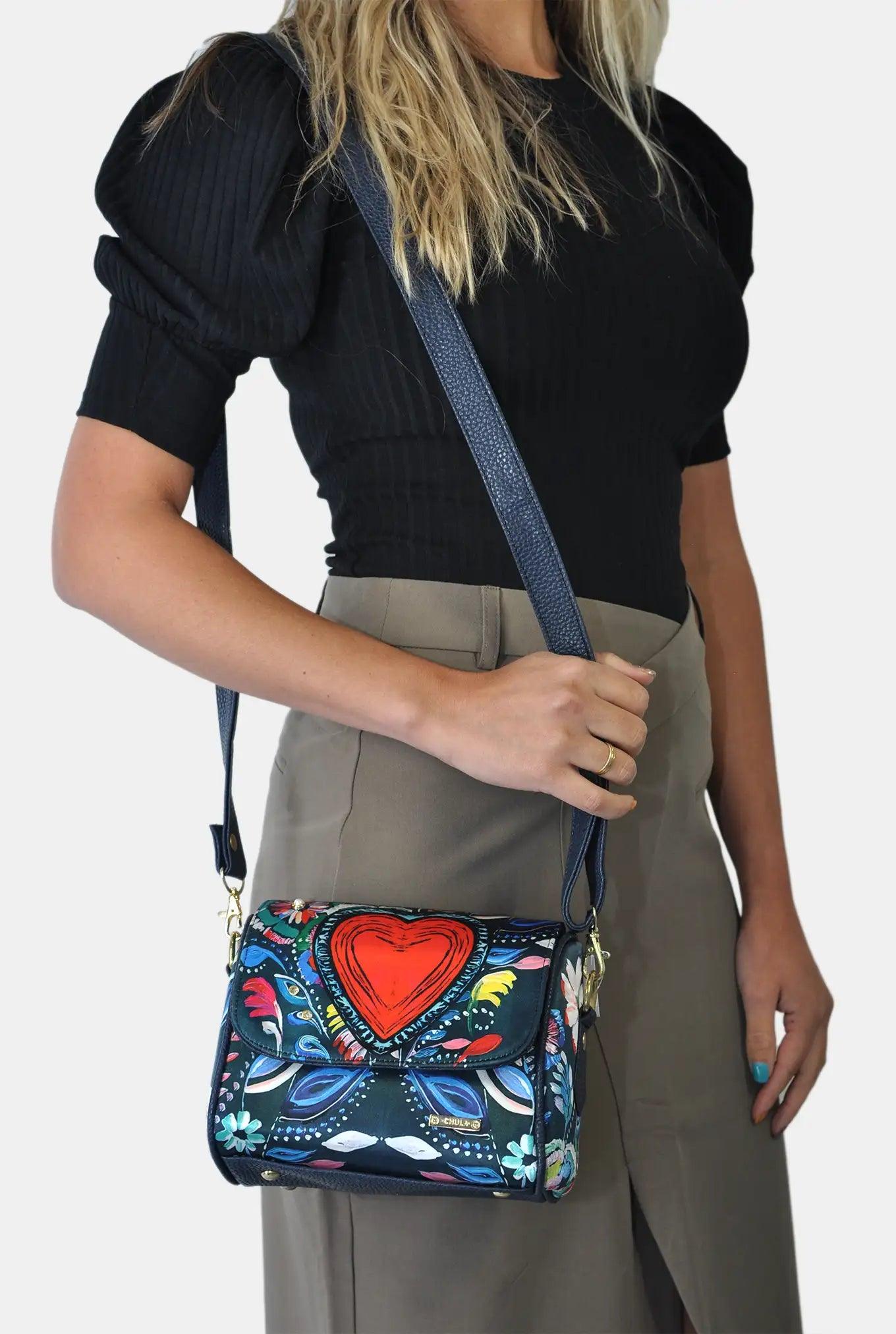 Bolso Bandolera pequeño Mini Baúl Daily Heart Corazón | CHULA Tulum - CHULA Tulum