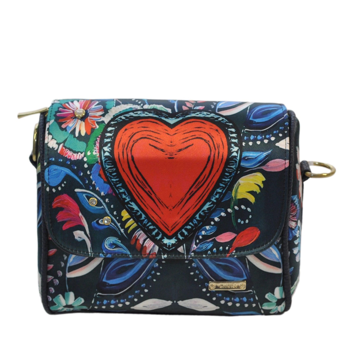 Bolso Bandolera pequeño Mini Baúl Daily Heart Corazón | CHULA Tulum - CHULA Tulum