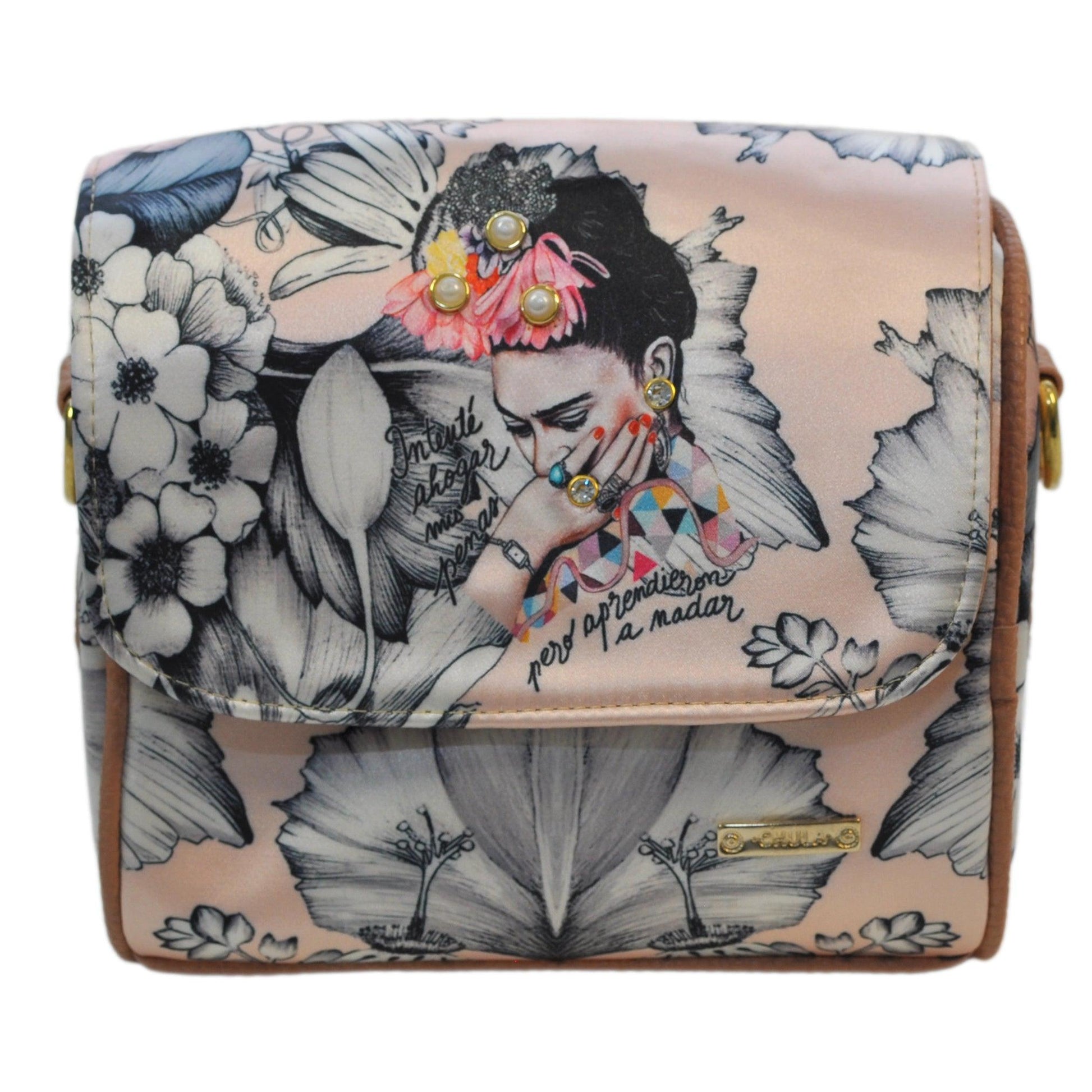 Bolso Bandolera Pequeño Mini Baúl Frida Romance | CHULA Tulum - CHULA Tulum