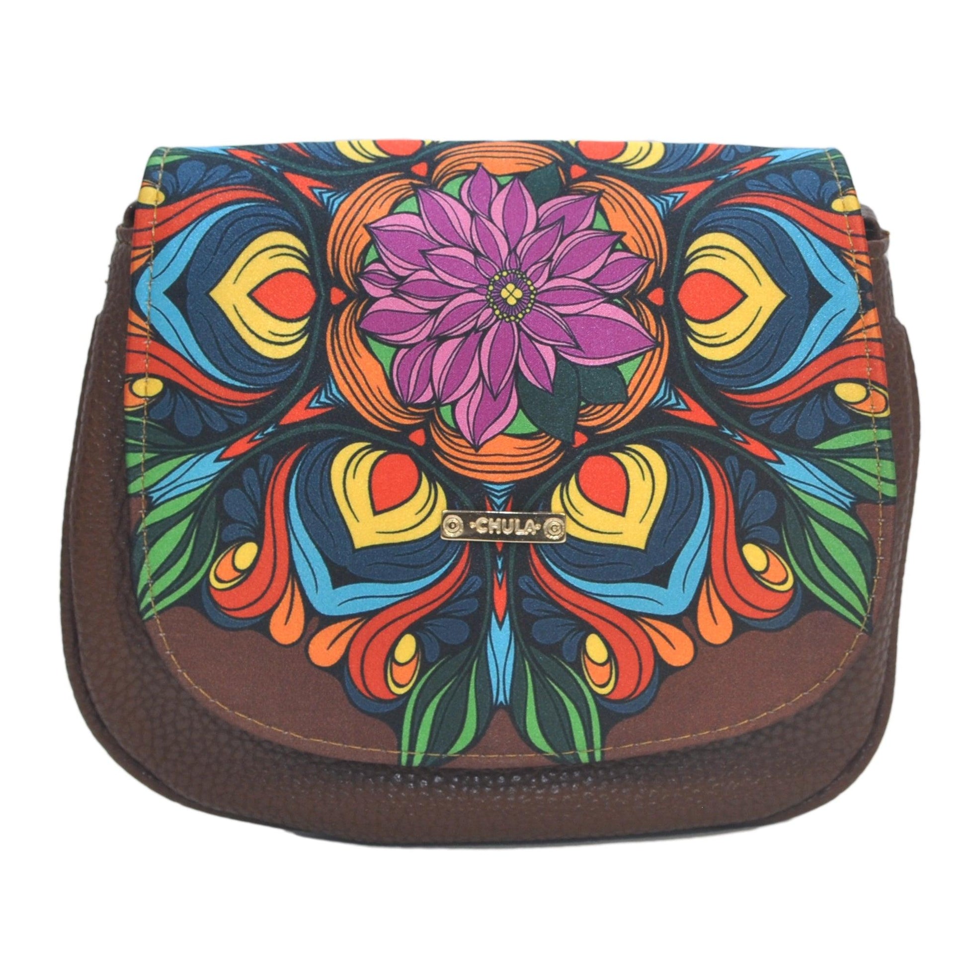 Bolso bandolera pequeño de mujer Iris Multicolor | CHULA Tulum - CHULA Tulum