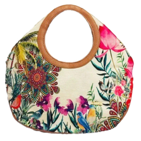 Bolso de mano mediano Mini Nicole Flores de Verano | CHULA Tulum - CHULA Tulum