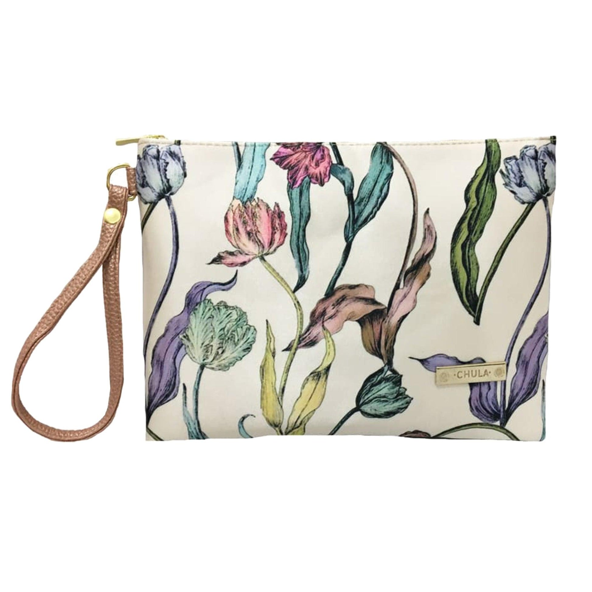 Bolso de Mano y Bandolera Pequeño Clutch Flores Peonia | CHULA Tulum - CHULA Tulum