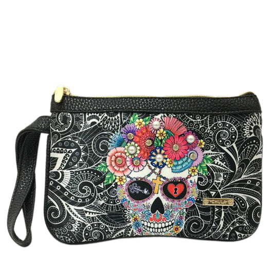 Bolso de mano pequeño Mini Clutch Calaveras Mexicanas | CHULA Tulum - CHULA Tulum