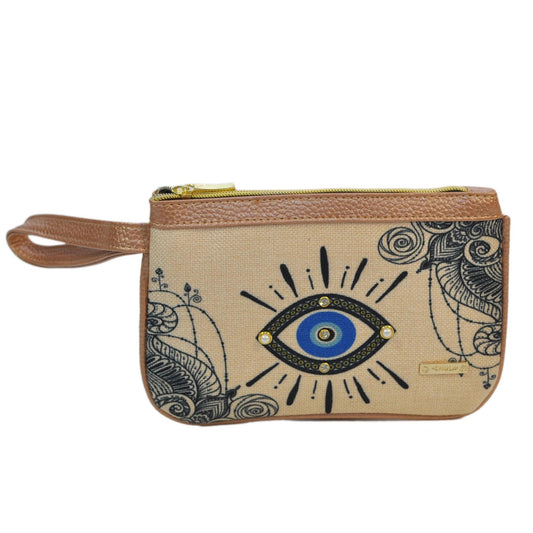 Bolso de mano pequeño Mini Clutch Ojo Turco | CHULA Tulum - CHULA Tulum