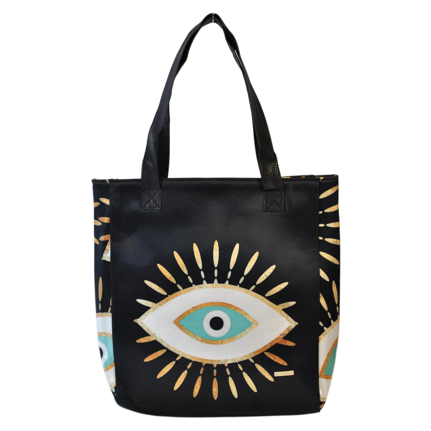 Bolso de Mujer Shopper Grande Opal Tote Ojo Turco Dorado | CHULA Tulum - CHULA Tulum