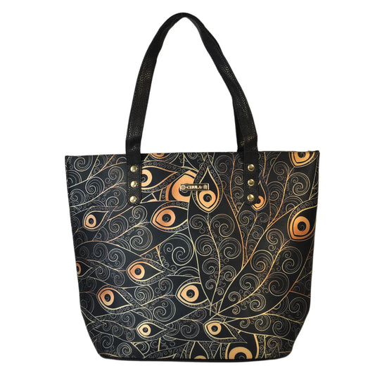 Bolso de hombro grande Nahomi de mujer Peacock Golden | CHULA Tulum bolso shopper tote regalo para mujer