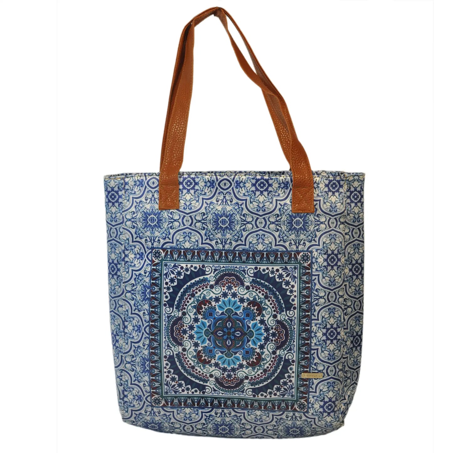 Bolso de Mujer Shopper Grande Opal Tote Jigsaw Mandala | CHULA Tulum