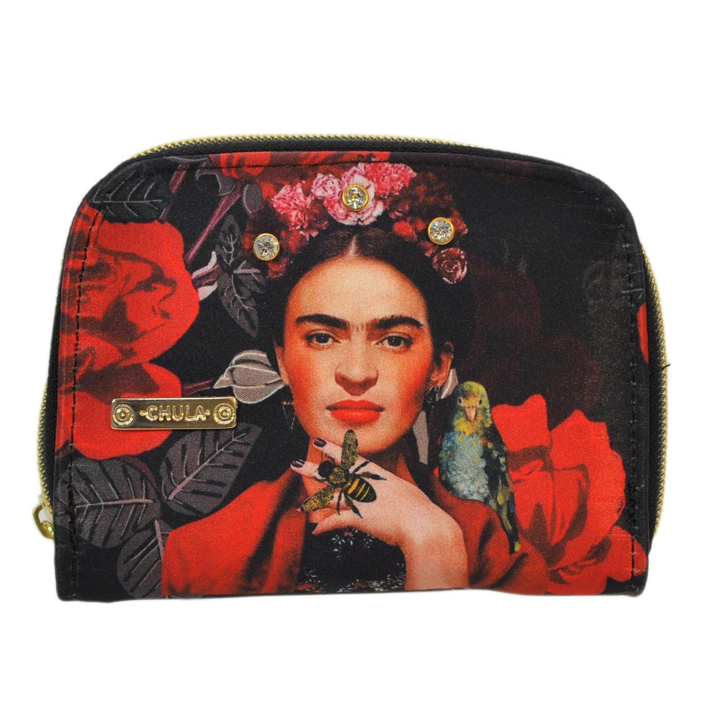 Cartera de Mujer Mediana Jenny Frida Kahlo Red Bee | CHULA Tulum - CHULA Tulum