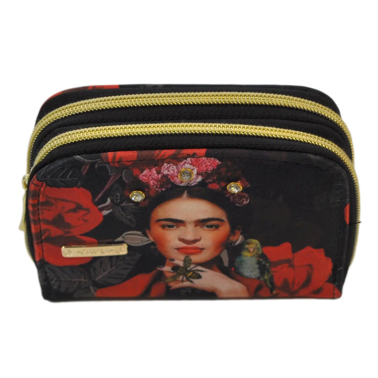 Cartera de Mujer Mediana Jenny Frida Kahlo Red Bee | CHULA Tulum - CHULA Tulum