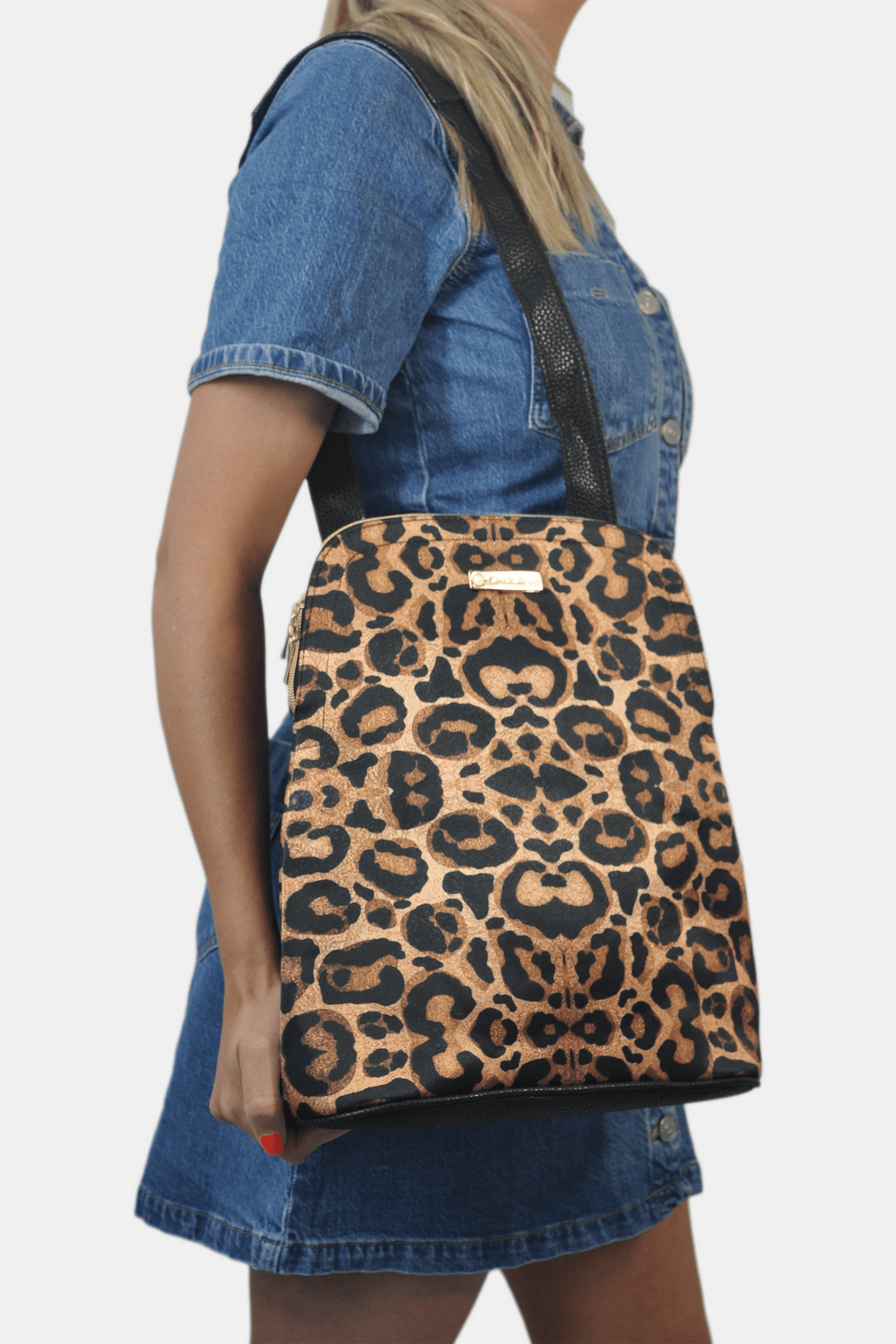 Mochila de Mujer y Bolso de hombro grande BagPack Animal Print | CHULA Tulum - CHULA Tulum