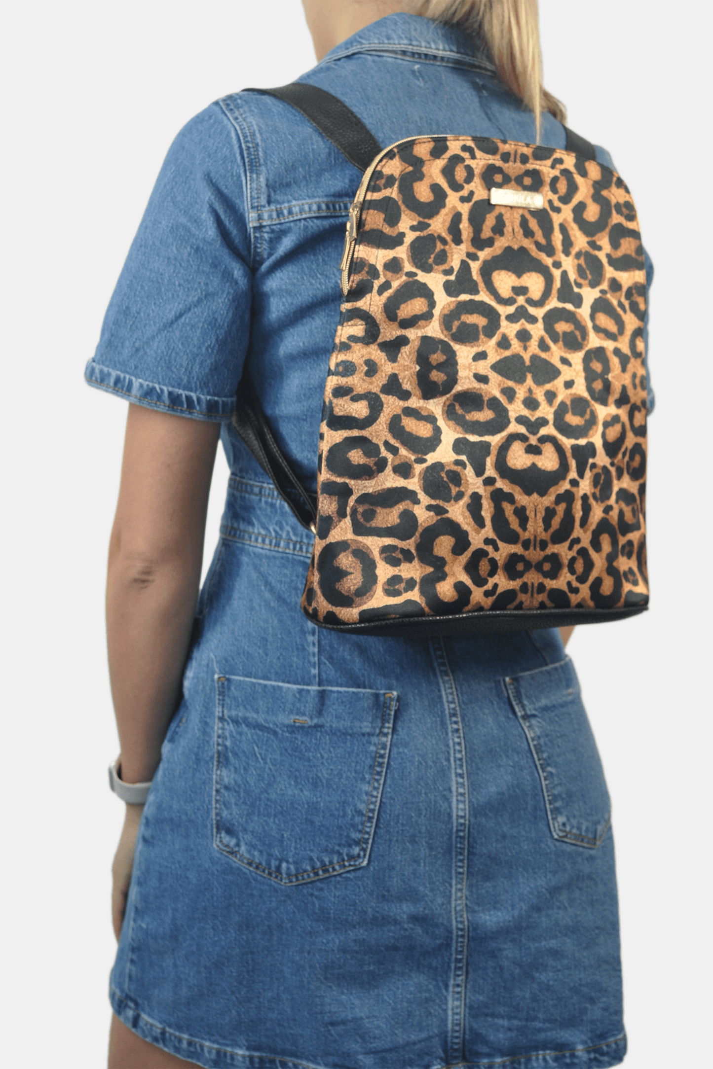 Mochila de Mujer y Bolso de hombro grande BagPack Animal Print | CHULA Tulum - CHULA Tulum