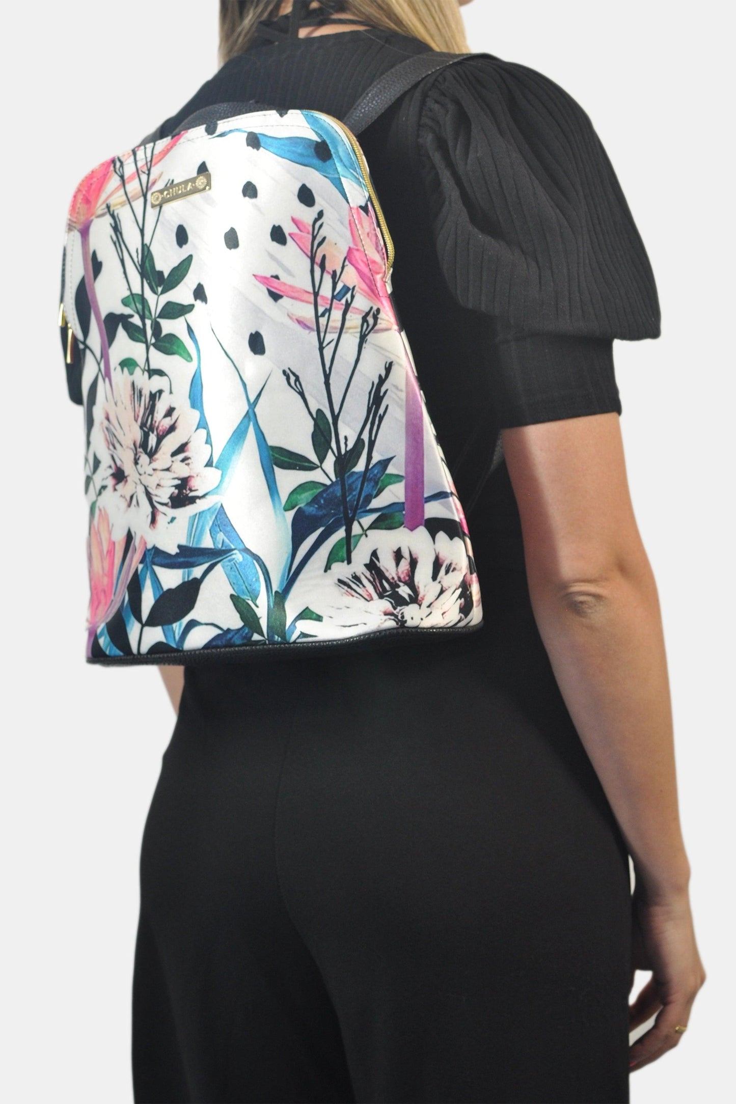 Mochila de Mujer y Bolso de hombro grande BagPack Primavera | CHULA Tulum - CHULA Tulum