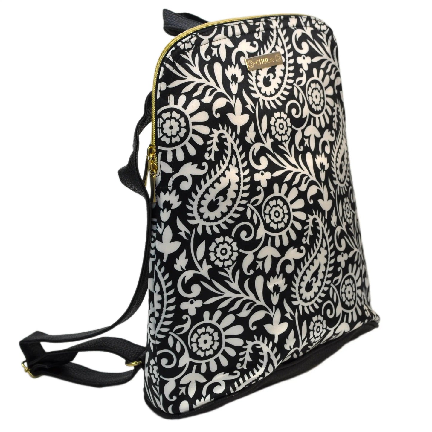 Mochila de Mujer y Bolso de Hombro Grande BagPack Garigol Negro | CHULA Tulum - CHULA Tulum