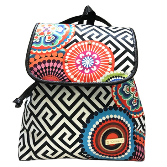 Mochila de Mujer grande BagPack Celine Círculos | CHULA Tulum - CHULA Tulum