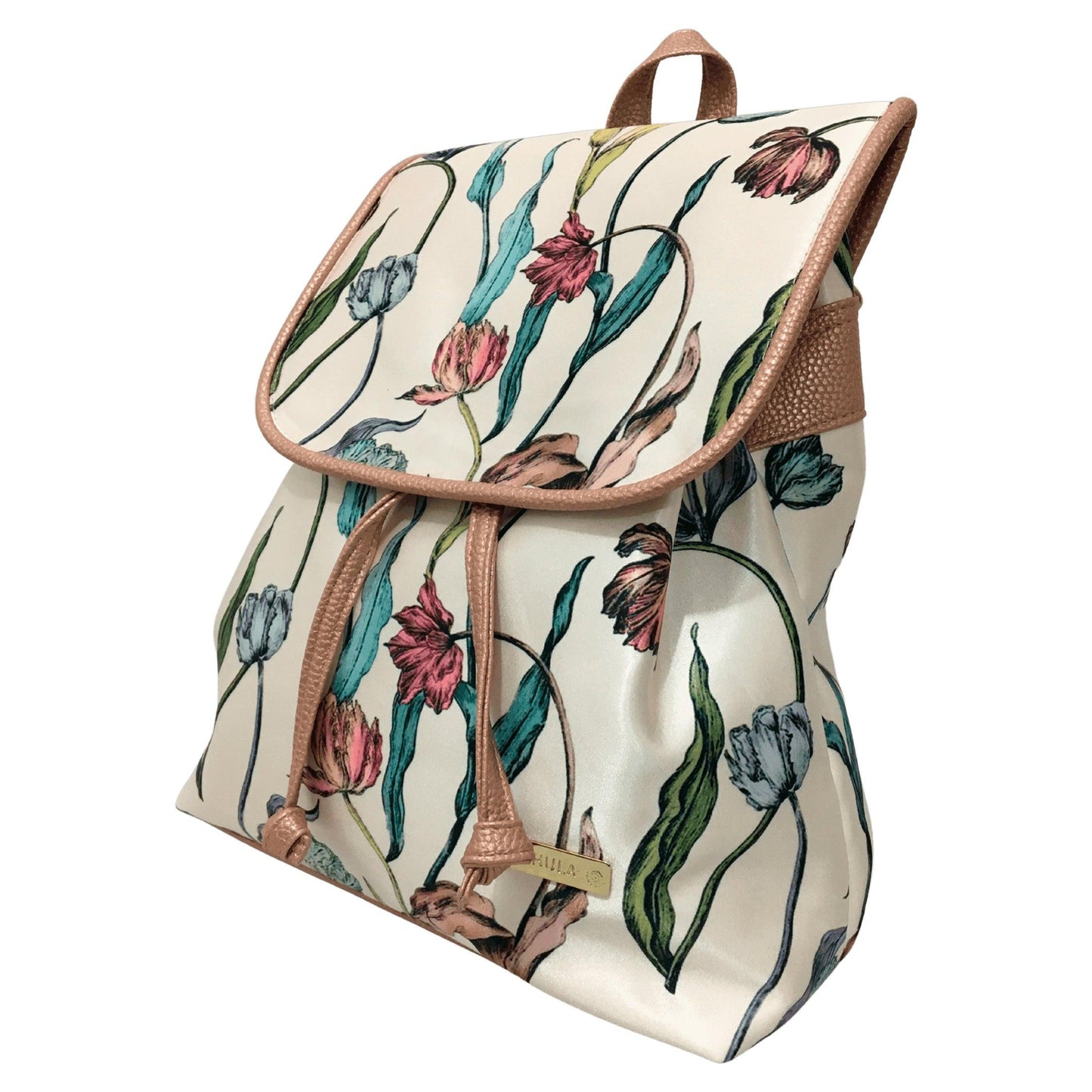 Mochila de Mujer grande BagPack Celine Flores Peonia | CHULA Tulum - CHULA Tulum