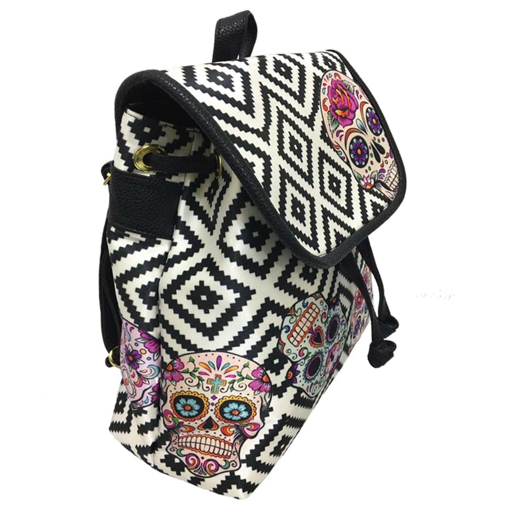 Mochila de Mujer grande BagPack Celine con Calaveras | CHULA Tulum - CHULA Tulum