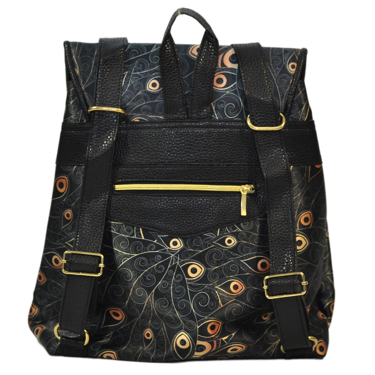 Mochila de Mujer grande BagPack Celine Peacock Golden | CHULA Tulum