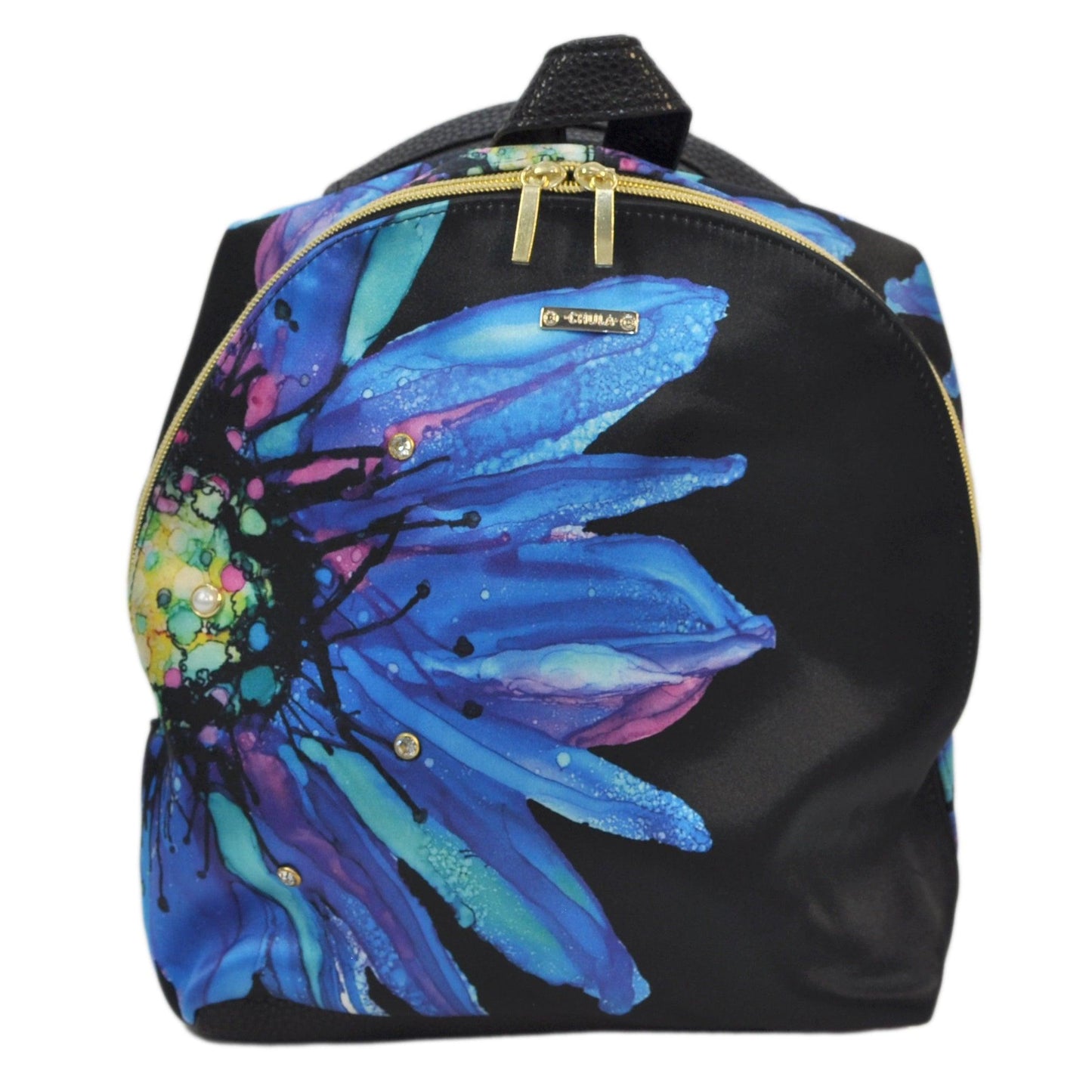 Mochila Pequeña de Mujer y Bolso de Hombro Mini Backpack Flor Aeda | CHULA Tulum - CHULA Tulum