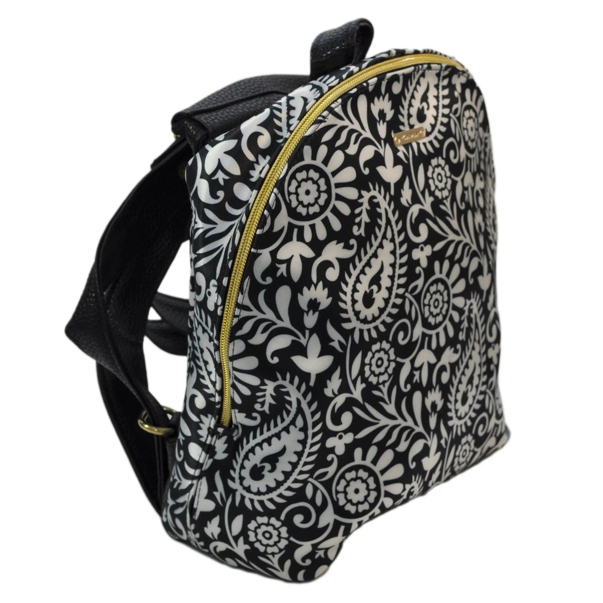 Mochila pequeña de Mujer y Bolso de hombro Mini BackPack Garigol negro | CHULA Tulum - CHULA Tulum