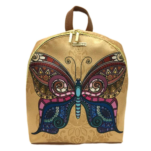 Mochila pequeña de Mujer y Bolso de hombro Mini BackPack Mariposa | CHULA Tulum - CHULA Tulum