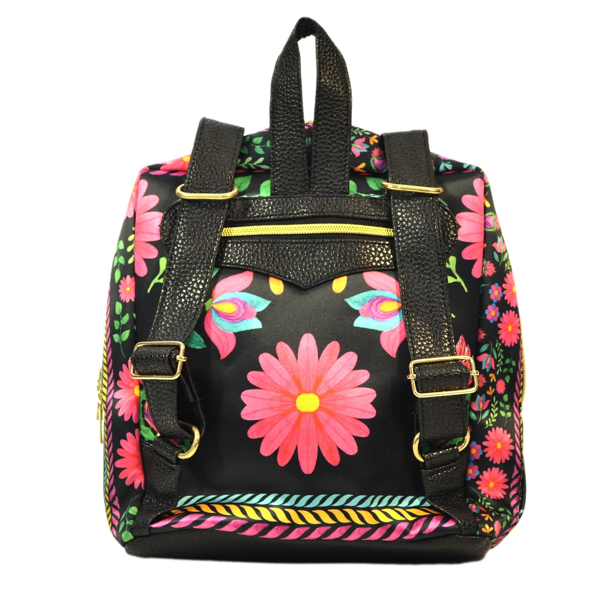 Mochila pequeña de Mujer y Bolso de hombro Mini BackPack Frida Rouse  | CHULA Tulum