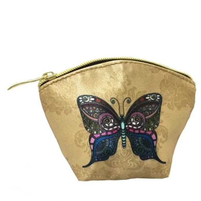 Monedero pequeño Mini Coin Purse Mariposa Dorada | CHULA Tulum - CHULA Tulum