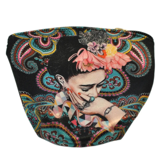 Monedero pequeño Mini Coin Purse Frida Kahlo Multicolor | CHULA Tulum