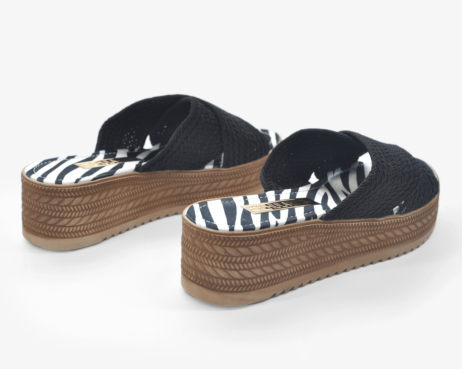 Sandalias con Plataforma Zebra de Chula Tulum - CHULA Tulum