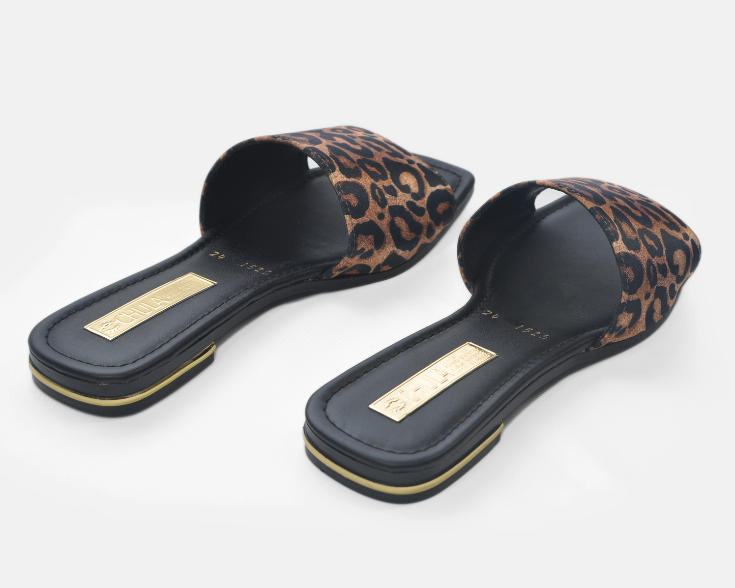 Bone Fabric Platforms - Sandals