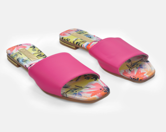 Planas fucsia - Sandalias